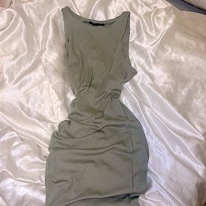 Green Summer Dress or work Dress for Interview